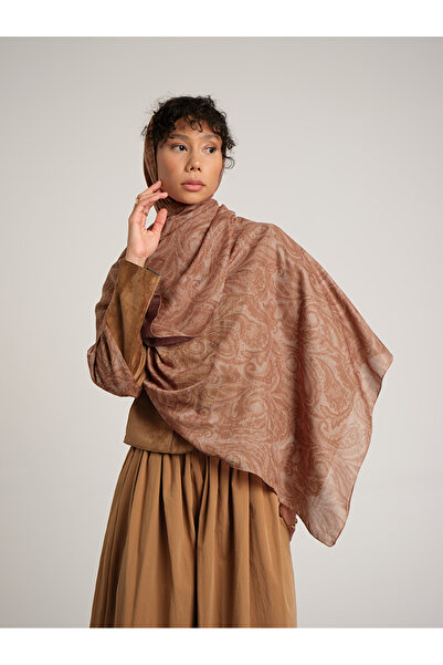 Ayshara Νακκασχάνε Με μονογραμματικό σχέδιο Διπλής όψης Σάλ - Κιρέιμπ Τάμπα