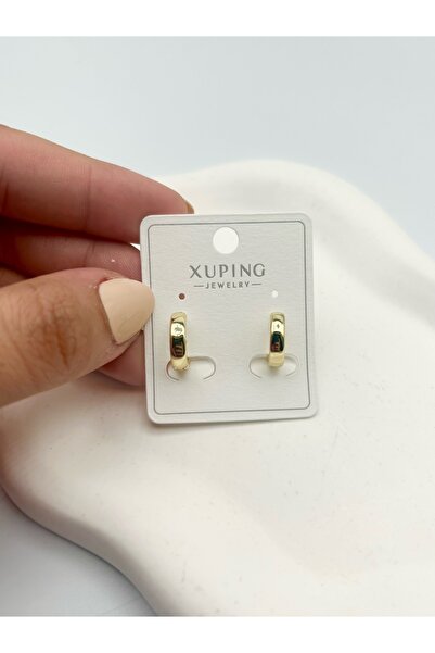SEHERDEN Classic Model Gold Color Hoop Women's Earrings - Tarnish Resistant