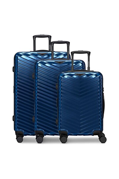REDOLZ Essentials 18 4 Rollen Kofferset 3-teilig mit Dehnfalte