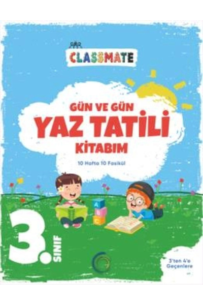 Okyanus Yayınları 3. Sınıf Classmate Gün Ve Gün Yaz Tatili Kitabım