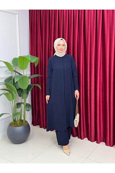 Valens Butik Σετ παντελόνι διπλό τουνίκ με κουμπιά και καλύμματα Nihan