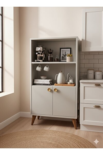 by hs se desing Artos Kahve köşe kitaplık çok amaçlı dolap kumtaşı