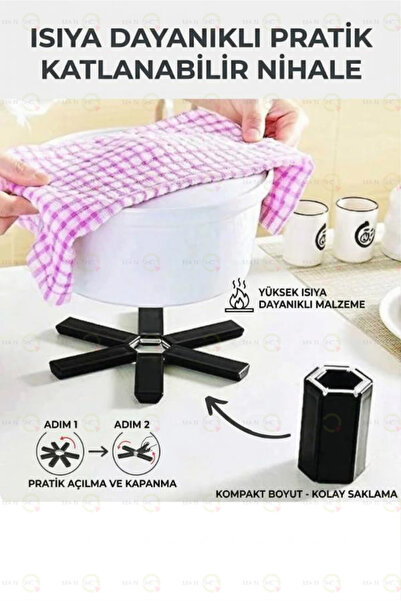 MAİN SHOP 2 τεμάχια Ανθεκτικά στη θερμότητα πρακτικά πτυσσόμενα στηρίγματα | ...