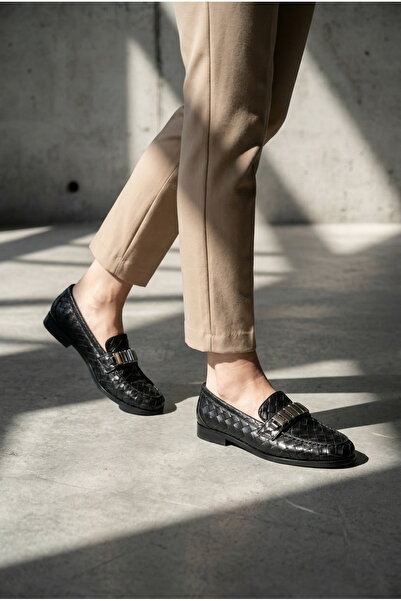 yezy shoes Χειροποίητη πλεκτή αγκράφα με λεπτομέρειες, κομψό και άνετο Loafer...