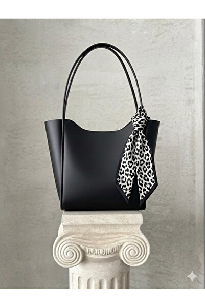 Madame ΜΑΥΡΗ τσάντα χειρός και ώμου με φερμουάρ, μεγάλου μεγέθους, που χωράει...