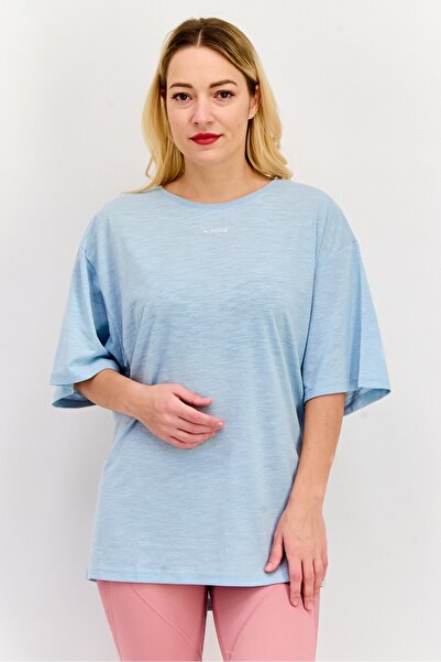 Puma Women Oversized Fit Training T-Shirt, Sage Blue