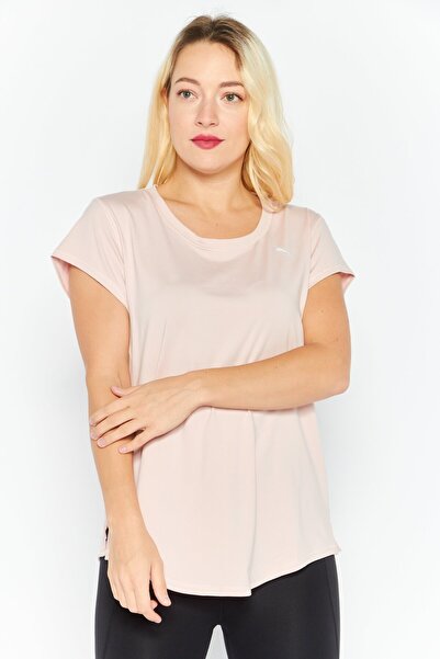 Puma Women Sportswear Fit Short Sleeve Training Top, Pink