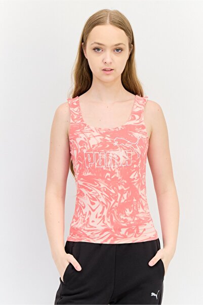 Puma Women Slim Fit Sleeveless Outdoor Top, Multicolor