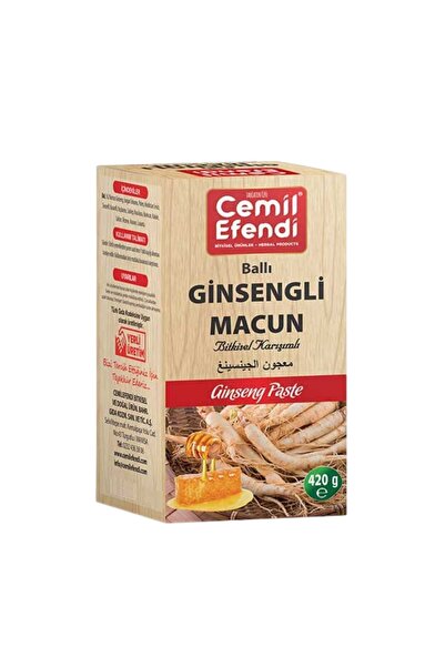 Cemilefendi Ballı Ginsengli Macun Bitkisel Karışımlı 420 gr