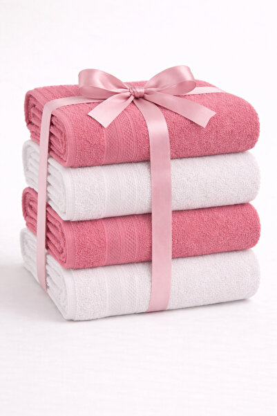 Ellaline Δώρο για τη γιορτή της μητέρας, Σετ 4 πετσετών χεριών, 100% βαμβακερ...