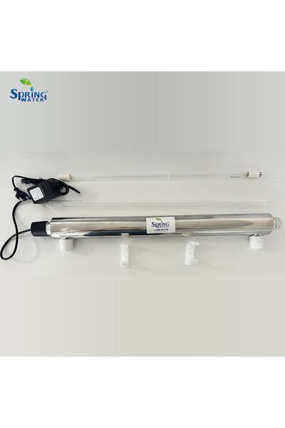 Spring Water Bina Girişi Ultraviyole Filtre 1/2 bağlantılı