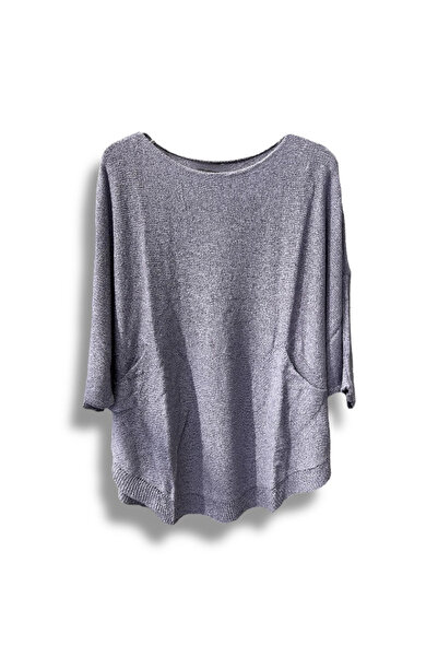 SUMEF Μπλούζα Mercerized Knitwear Oversize - Μέγεθος 38-52 - Φαρδύ πουλόβερ