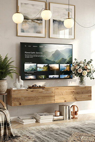 Yurudesign Future Tv Ünitesi Fr8-a Çam