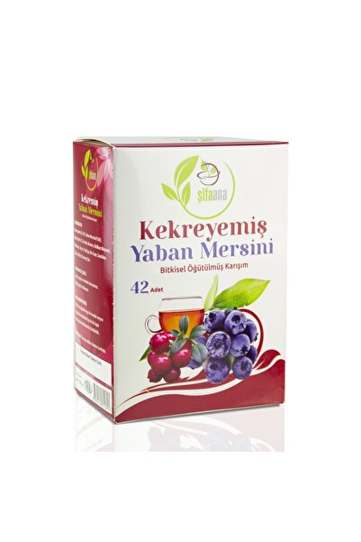 ŞİFA ANA Kekreyemişli Yaban Mersinli Bitkisel Karışım 42 Stik Poşet