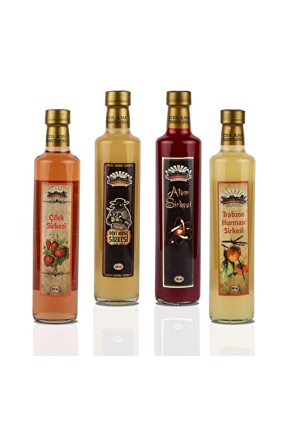 ŞİFA ANA Dev Sirkeler Paketi No:2 (4x500 ml)