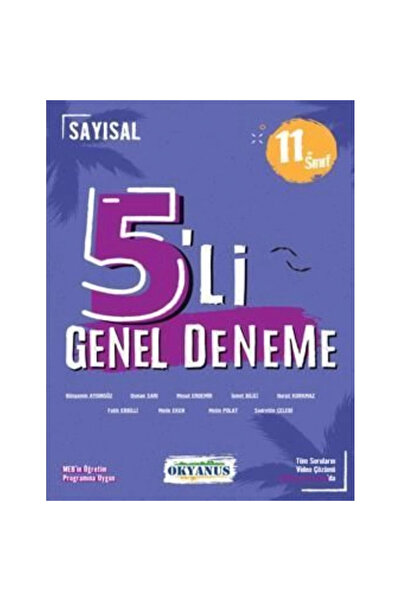 Okyanus Yayınları 11. Sınıf Iceberg 5'li Sayısal Deneme