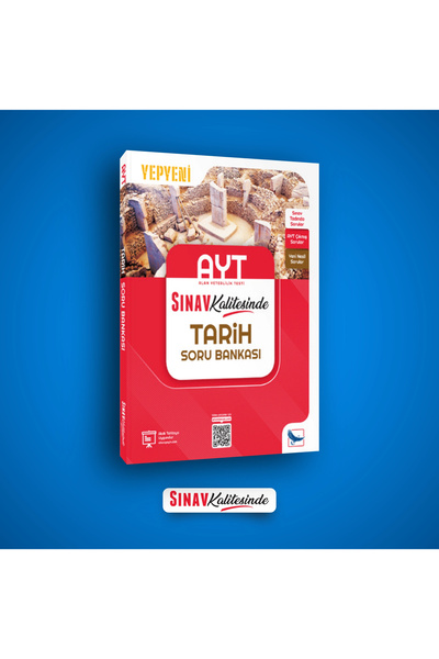 Sınav Yayınları Sınav Kalitesinde 2027 AYT Tarih Soru Bankası