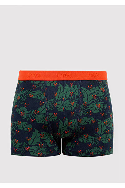 Mavi Scorpion Printed Navy Blue Boxer 092441-33648