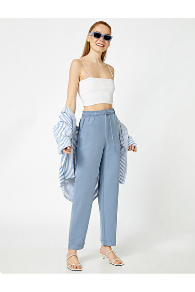 Koton Παντελόνι δεμένο στη μέση