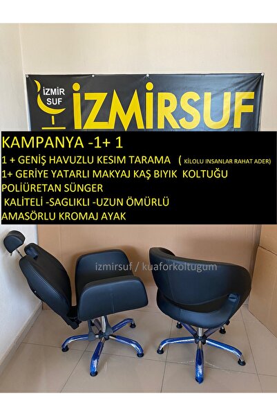 kuaforkoltugum Siyah Kadın 1 Makyaj 1 Tarama Kesım Kuaför Koltugu