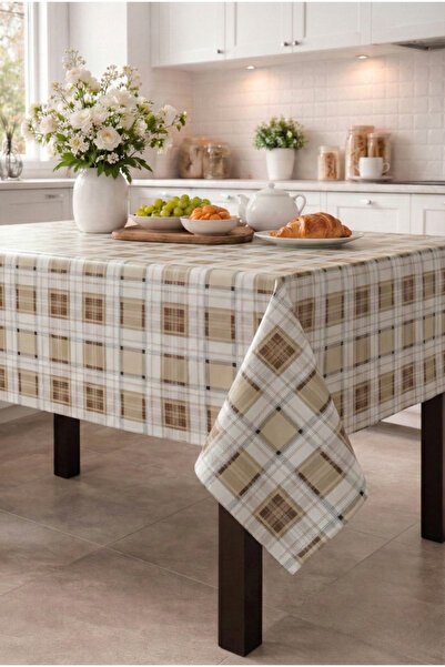 Ozsport Hygienic Oilcloth Tablecloth – Waterproof, Stain-Resistant, Easy to C...