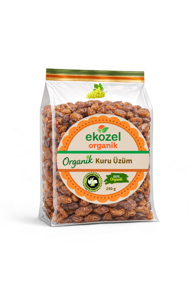Ekozel Organik Kuru Üzüm - 500 g