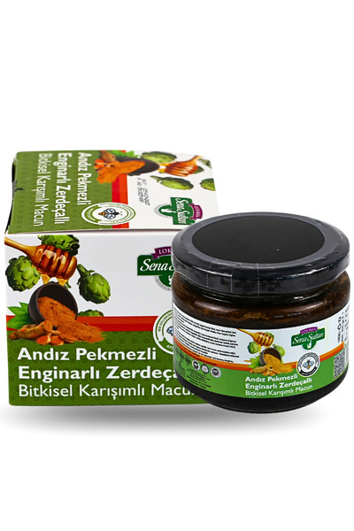 Lokman Sena Sultan Andız Pekmezli Enginarlı Zerdeçallı Bitkisel Macun 350 gr.