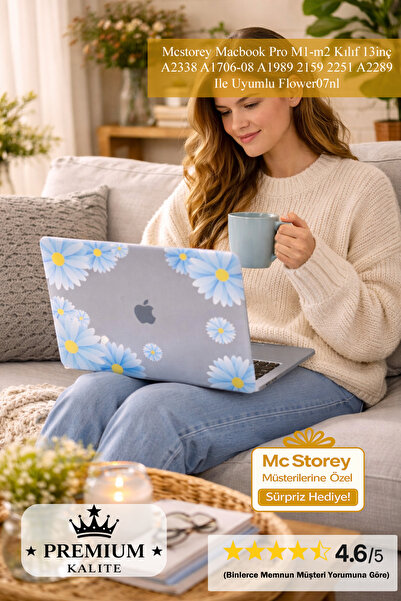 Mcstorey Macbook Pro M1-m2 Kılıf 13inç A2338 A1706-08 A1989 2159 2251 A2289 I...