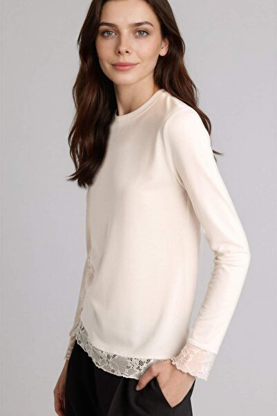 DeFacto Kαφτάνι - Εκρού - Τοποθετημένο