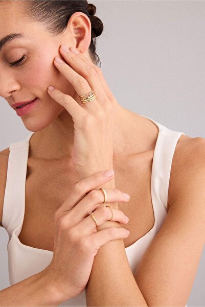 DeFacto خاتم نسائي مكون من 7 قطع H1780AXNS