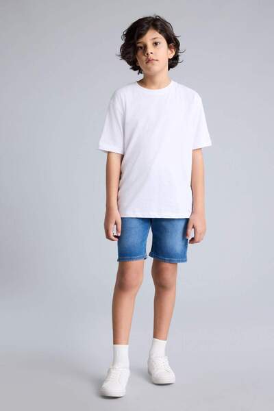 DeFacto Τζιν Σορτς για Αγόρια D7899A825SM