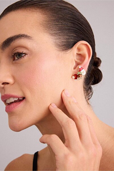 DeFacto New Year Themed Women's 6-Piece Earrings F7409Axns