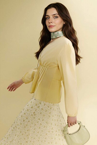 DeFacto Μακρυμάνικο τουνίκ από ποπλίνα κανονικής εφαρμογής H0280AX26SP