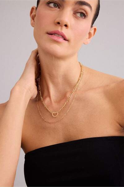 DeFacto قلادة نسائية مكونة من قطعتين G4964AXNS