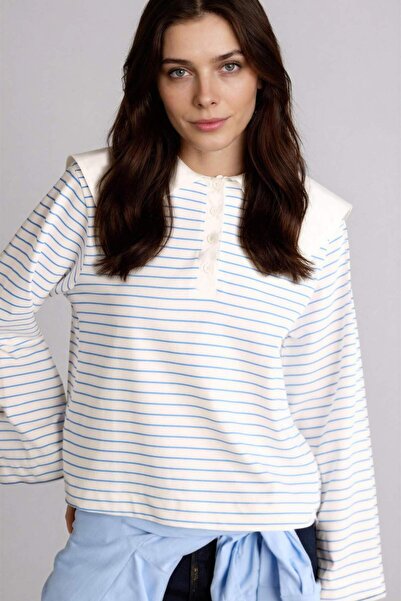 DeFacto Χαλαρή εφαρμογή Μακρυμάνικο Τουνίκ H4201AX26SP