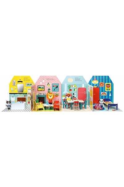 Nosy Crow - Fold-Out + Play: Doll's House