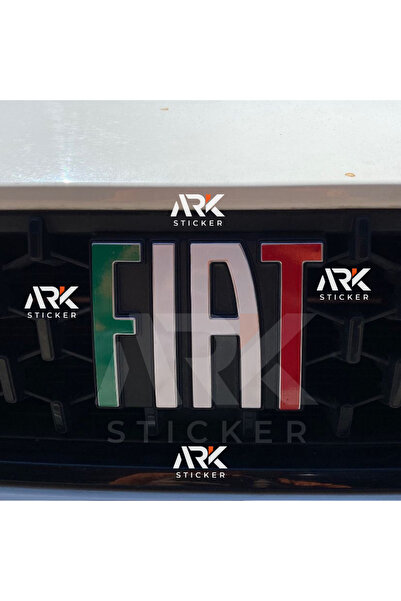 Genel Markalar Araç Amblem/Logo Kaplama Sticker Seti - İtalyan Stil