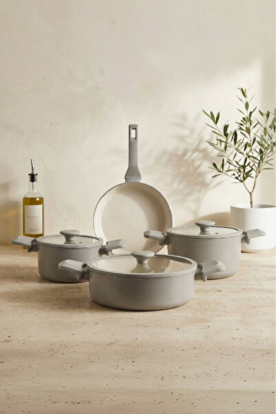 Luna 7-Piece Crystal Cookware and Pan Set