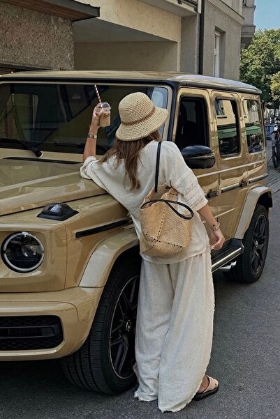 keisy Χειροποίητο Πλεκτό Ψάθινο Καπέλο Premium Bucket