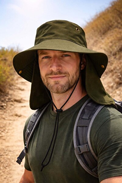 Külah Αντιηλιακό καπέλο εξωτερικού χώρου Khaki Legionary Safari Hat