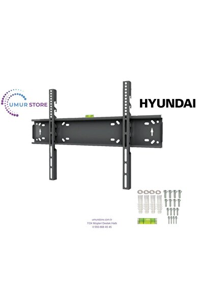 Hyundai 50” 50HYN2205 / 43”- 65” inç Lcd Led Televizyon Sabit Duvar Askı Aparatı