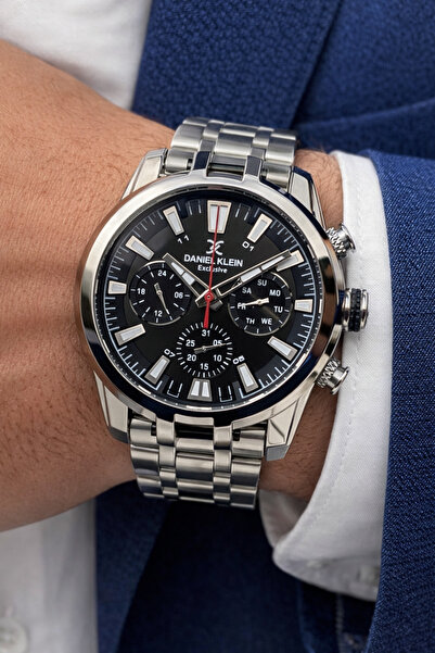 Daniel Klein Daniel Klen 3Atm Waterproof Steel Watch and Bracelet Gift