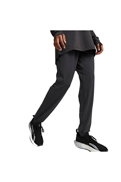 Puma Απλό Αθλητικό Παντελόνι Γυναικείο Μαύρο Καθημερινό Στυλ 52178801