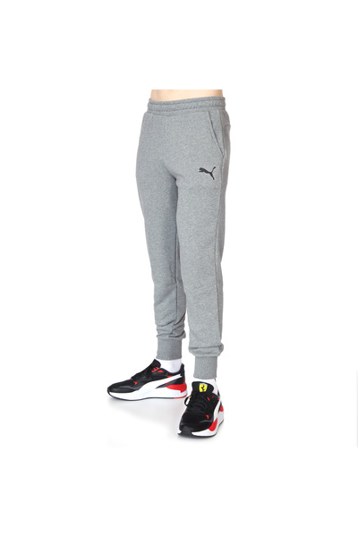 Puma Essential Logo Erkek Gri Günlük Stil Eşofman Altı 58671653