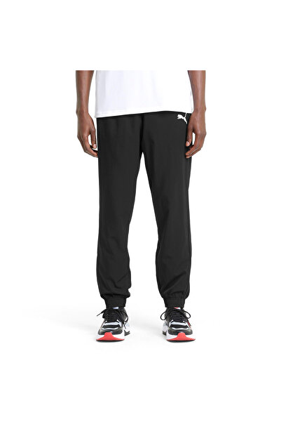 Puma Ανδρικό παντελόνι φόρμας Active Woven Pants Cl Μαύρο 58673301