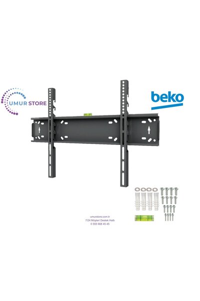 Beko 55” 55P6300 / 43”- 65” inç Lcd Led Televizyon Sabit Duvar Askı Aparatı