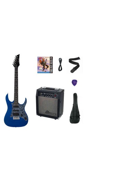 Strauss ESH-22 MBL ELEKTRO GİTAR HSS - METALİK MAVİ