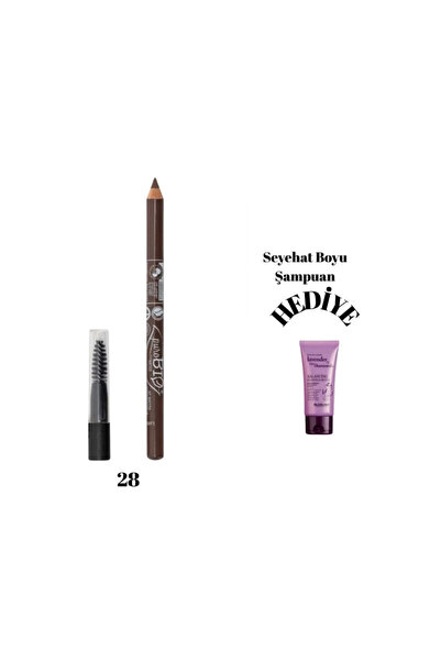 purobıocosmetics Organik& Vegan Hassas Gözler için Kaş şekillendirici Kaş Sab...