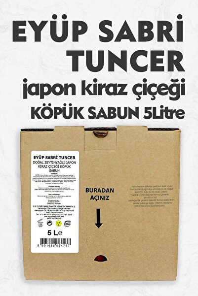 Eyüp Sabri Tuncer Foam Soap Japanese Cherry Blossom 5000 ml