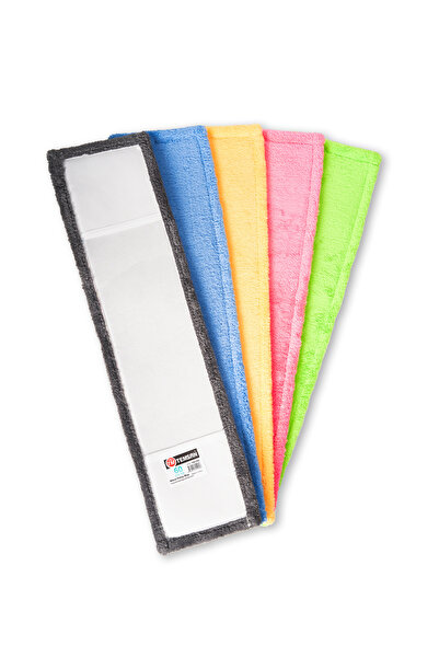 EVİMA 2’li Mikrofiber Havlu Mop Yedeği 60 cm | Tüm Aparatlara Uyumlu, Süper E...